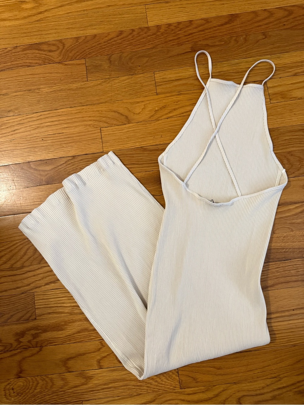 Ribbed Spaghetti Strap Dress